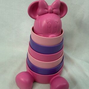 Green toys Minnie Mouse Pink Stacking Nesting Cups Toy